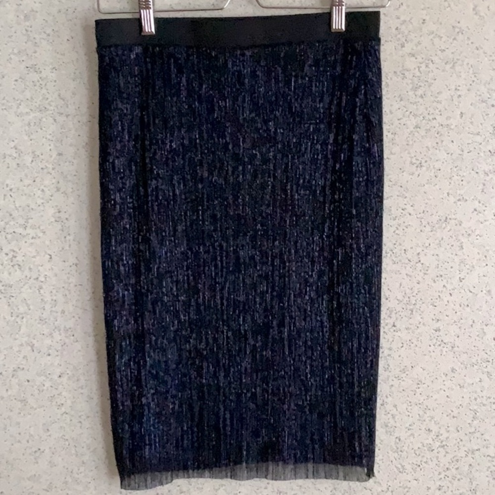 New Party Sparkly Skirt Elastic Waistband Party Pencil Skirt